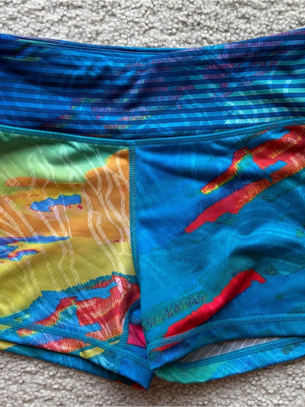 Women’s Multi Color Booty Shorts